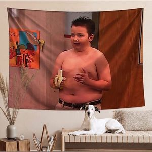 Gibby tapestry from Redbubble